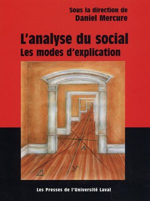 cover image of Analyse du social